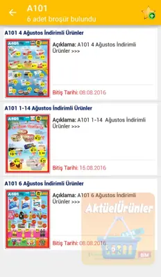 Aktuel Ürünler android App screenshot 6